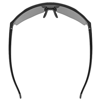 Akiniai Uvex axos set black matt / mirror silver