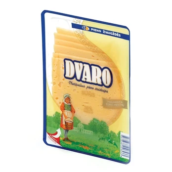 Puskietis fermentinis sūris DVARO, 50% r.s.m., 150 g