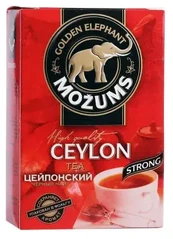 Melnā tēja MOŽUMS Ceilonas, Lielo lapu, beramā, 100 g