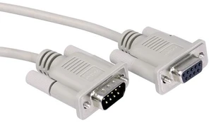 Roline Rs232 Cable, Db9 M - F 3 M