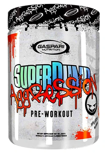 Gaspari SuperPump Aggression 450 g (Mayhem Mango)