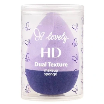 LOVELY_HD „Dual Texture Make Up Sponge“ makiažo kempinė