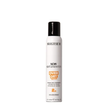 Apimties suteikiantis sausas šampūnas NOW OVER DRY Selective Professional 200ml