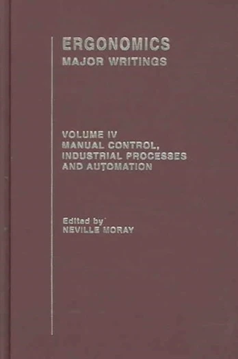 Ergonomics Mw Vol 4: Manu Cont
