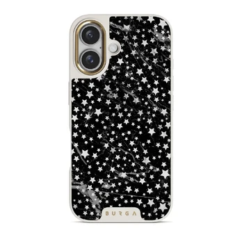 Starry Night - Stars iPhone 16 Plus Case, Elite Light (MagSafe) / Gold
