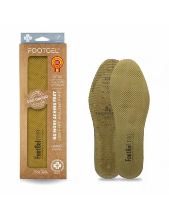 Vidpadžiai Footgel Everyday orange, dydis 39-42