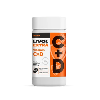 LIVOL EXTRA C+D, 60 tabl.