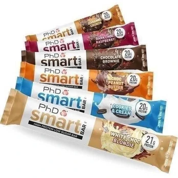 PhD Smart Bar 64 g. (Dark Chocolate Raspberry skonis)