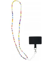 Spalvotas pakabukas telefonui 68cm (kilpa max 34cm) / ant kaklo "Pixie Beads"