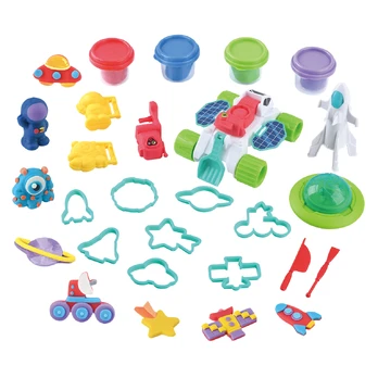 PLAYGO DOUGH erdvėlaivio rinkinys, 8457
