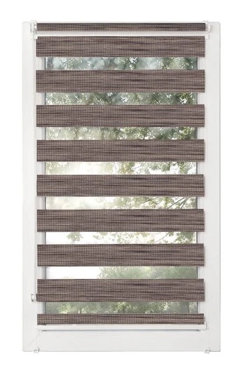 Roletas MINI Diena-Naktis DN 79 RUDA, 105x150 cm
