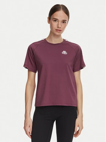 Kappa Marškinėliai 371U6WW Violetinė Regular Fit