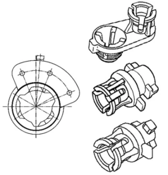 Žibintų aukščio reguliavimas HELLA 8HG183 586-001