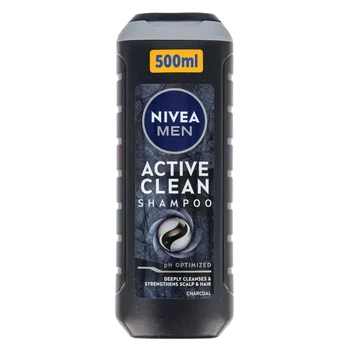 Šampūnas NIVEA MEN ACTIVE CLEAN, 500 ml