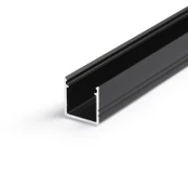 LED juostos profilis SMART10 AC2/Z, juodas, 2m