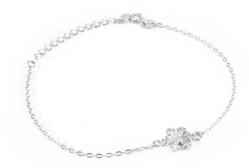 Beneto Beautiful sidabrinis bracelet Snowflake AGB637 / 21