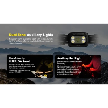 Nitecore NU30 flashlight 500lm
