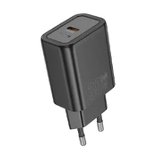 Įkroviklis Hoco N62 30W GaN USB-C juodas kaina