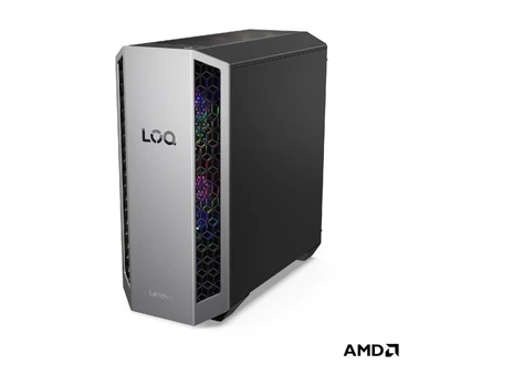 Stacionarus kompiuteris Lenovo LOQ Tower 26ADR10, AMD Ryzen 7 8745HX, RAM 16GB, 512GB SSD, NVIDIA GeForce RTX 5050 8GB, Windows 11 Home, Luna Grey 91DF007DMW