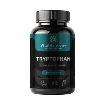 Vitalharmony Tryptophan Maisto papildas, 90 kapsulių