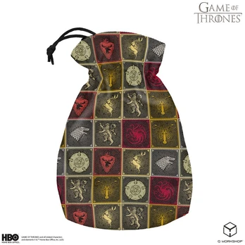 Game of Thrones. The Sigils Pattern kauliukų maišelis Q-Workshop