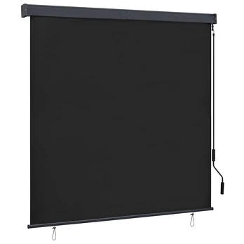 Lauko roletas, antracito spalvos, 160x250cm