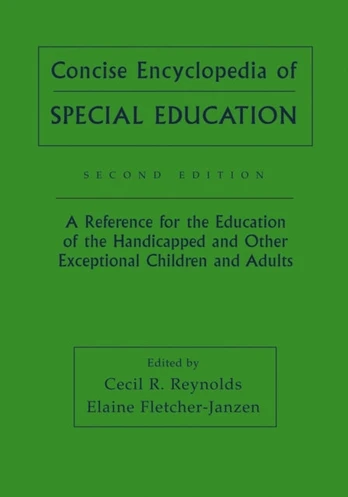 Concise Encyclopedia of Special Education