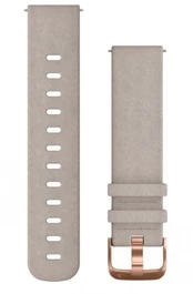 Acc, vivomove HR Replacement Band, Gray Leather, One-size kaina