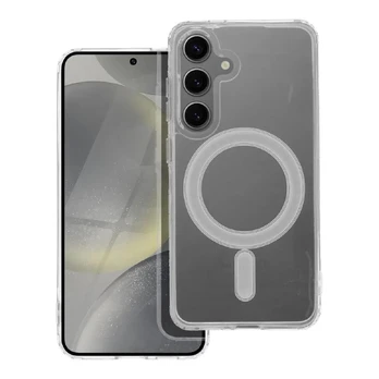 Riff MAG silicone back case for Samsung Galaxy S24 Transparent