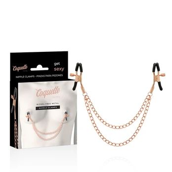 COQUETTE CHIC DESIRE - Metalinės spenelių spaustukai
