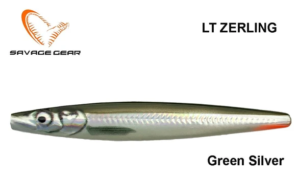 Blizgė Savage Gear LT Zerling Green Silver 16 g