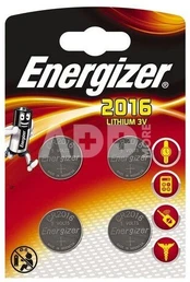 ENERGIZER LITHIUM CR2016 4PK kaina