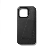 Mujjo iPhone 15 Pro Max Wallet Leather Case - Black kaina
