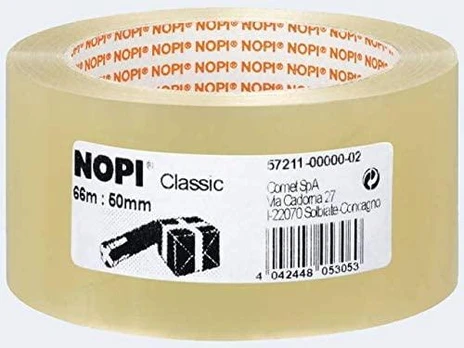 Tesa NOPI Pack Classic 66m 50mm transparent