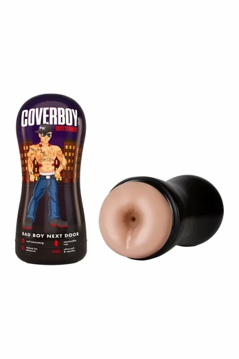 COVERBOY Bad Boy Next Door Self-Lubricating Intimate Device Beige 17.7cm