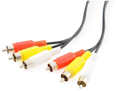 PremiumCord Cable 3x CINCH-3x CINCH M/M 5m