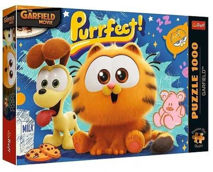 Trefl Dėlionė 1000 PremPlus Garfield 12084