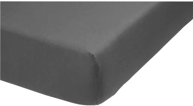 Ambiante Jersey HL Anthracite Paklodė su guma Čiužinio dydis - 180x200 cm