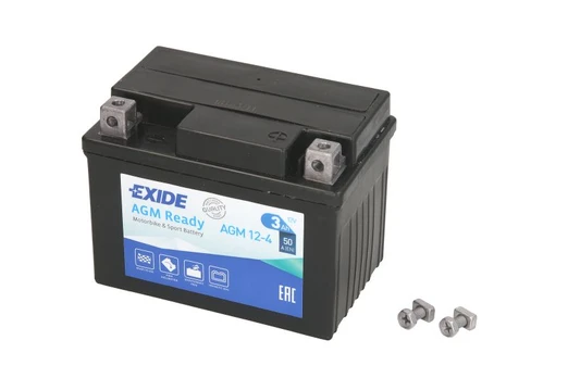 Akumuliatorius EXIDE YTX4L-BS EXIDE READY 12V 3Ah 50A D+