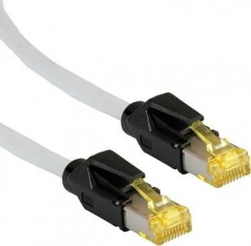 Draka DRAKA PatchCord S/FTP (PiMF) Kat.6a geltona 0.5m