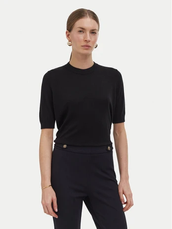 Liu Jo Palaidinė WF6419 MA16R Juoda Regular Fit