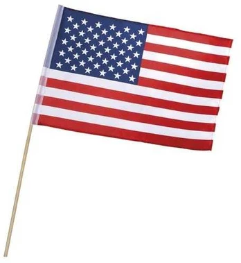 Boland Party Partners B.V. USA flag på pind