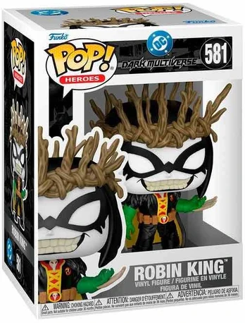 FUNKO POP! Vinilinė figūrėlė: DC Comics: Dark Multiverse - Robin King, 9 cm