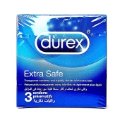Durex Extra Safe 3 vnt kaina