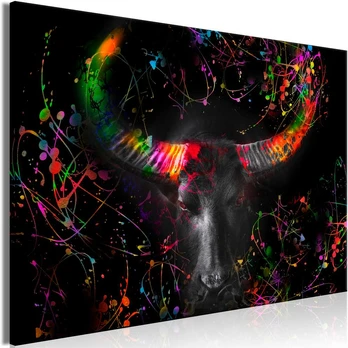 Artgeist Paveikslas - Enraged Bull (1 Part) Vertical - Second Variant