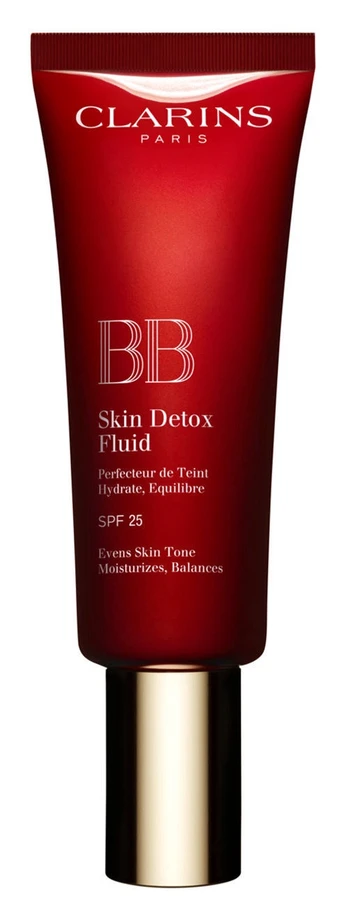 BB kremas Clarins BB Skin Detox Fluid SPF25 01 Light, 45 ml