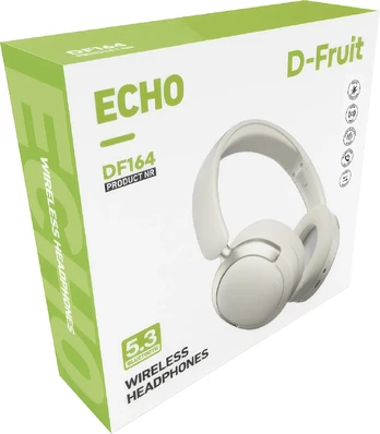 Belaidės ausinės - D-Fruit Echo DF164 White