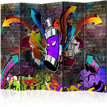 Artgeist Pertvara - Graffiti: Colourful attack II [Room Dividers]