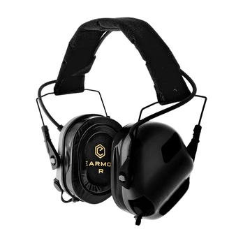 Earmor M31 Plus Black Aktyvios klausos apsaugos ausinės
