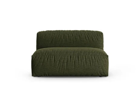 Modul Armless, "Martina", 1 Seat, 132x120x75, Green